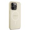 Guess GUHMP15LPSAHMCB iPhone 15 Pro 6.1" złoty/gold hardcase Saffiano MagSafe na NearMe.pl