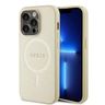 Guess GUHMP15XPSAHMCB iPhone 15 Pro Max 6.7" złoty/gold hardcase Saffiano MagSafe na NearMe.pl