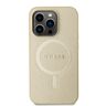 Guess GUHMP15XPSAHMCB iPhone 15 Pro Max 6.7" złoty/gold hardcase Saffiano MagSafe na NearMe.pl