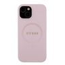 Guess GUHMP15SPSAHMCP iPhone 15 / 14 / 13 6.1" różowy/pink hardcase Saffiano MagSafe na NearMe.pl
