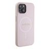 Guess GUHMP15SPSAHMCP iPhone 15 / 14 / 13 6.1" różowy/pink hardcase Saffiano MagSafe na NearMe.pl