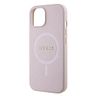 Guess GUHMP15SPSAHMCP iPhone 15 / 14 / 13 6.1" różowy/pink hardcase Saffiano MagSafe na NearMe.pl