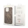 Guess GUHCP15L4GMGBR iPhone 15 Pro 6.1" brązowy/brown hardcase 4G Big Metal Logo na NearMe.pl