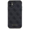 Zestaw Guess GUBPM5N614GEMGK iPhone11 6.1" hardcase + Powerbank 5000mAh MagSafe czarny/black 4G Metal Logo na NearMe.pl