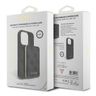 Zestaw Guess GUBPM5P14L4GEMGK iPhone14 Pro 6.1" hardcase + Powerbank 5000mAh MagSafe czarny/black 4G Metal Logo na NearMe.pl