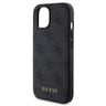 Zestaw Guess GUBPM5P15S4GEMGK iPhone15 6.1" hardcase + Powerbank 5000mAh MagSafe czarny/black 4G Metal Logo na NearMe.pl