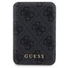 Zestaw Guess GUBPM5P15S4GEMGK iPhone15 6.1" hardcase + Powerbank 5000mAh MagSafe czarny/black 4G Metal Logo na NearMe.pl
