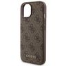 Zestaw Guess GUBPM5P15S4GEMGW iPhone15 6.1" hardcase + Powerbank 5000mAh MagSafe brązowy/brown 4G Metal Logo na NearMe.pl