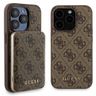 Zestaw Guess GUBPM5P15L4GEMGW iPhone15 Pro 6.1" hardcase + Powerbank 5000mAh MagSafe brązowy/brown 4G Metal Logo na NearMe.pl