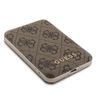 Zestaw Guess GUBPM5P15L4GEMGW iPhone15 Pro 6.1" hardcase + Powerbank 5000mAh MagSafe brązowy/brown 4G Metal Logo na NearMe.pl