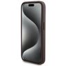 Zestaw Guess GUBPM5P15L4GEMGW iPhone15 Pro 6.1" hardcase + Powerbank 5000mAh MagSafe brązowy/brown 4G Metal Logo na NearMe.pl