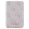 Zestaw Guess GUBPM5P14L4GEMGP iPhone14 Pro 6.1" hardcase + Powerbank 5000mAh MagSafe różowy/pink 4G Metal Logo na NearMe.pl
