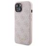 Zestaw Guess GUBPM5P15S4GEMGP iPhone15 6.1" hardcase + Powerbank 5000mAh MagSafe różowy/pink 4G Metal Logo na NearMe.pl