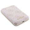 Zestaw Guess GUBPM5P15L4GEMGP iPhone15 Pro 6.1" hardcase + Powerbank 5000mAh MagSafe różowy/pink 4G Metal Logo na NearMe.pl