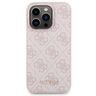 Zestaw Guess GUBPM5P15L4GEMGP iPhone15 Pro 6.1" hardcase + Powerbank 5000mAh MagSafe różowy/pink 4G Metal Logo na NearMe.pl