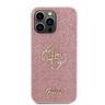 Guess GUHCP15LHG4SGP iPhone 15 Pro 6.1" różowy/pink hardcase Glitter Script Big 4G na NearMe.pl