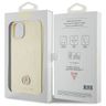 Guess GUHCP15MPS4DGPD iPhone 15 Plus / 14 Plus 6.7" złoty/gold hardcase Strass Metal Logo na NearMe.pl