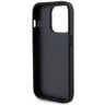 Guess GUHCP15LPSP4LGK iPhone 15 Pro 6.1" czarny/black hardcase Leather Perforated 4G Glitter Logo na NearMe.pl