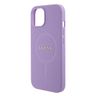 Guess GUHMP15SPSAHMCU iPhone 15 / 14 / 13 6.1" fioletowy/purple hardcase Saffiano MagSafe na NearMe.pl