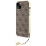 Guess GUHCP15SGF4GBR iPhone 15 / 14 / 13 6.1" brązowy/brown hardcase 4G Charms Collection na NearMe.pl