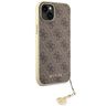 Guess GUHCP15MGF4GBR iPhone 15 Plus / 14 Plus 6.7" brązowy/brown hardcase 4G Charms Collection na NearMe.pl