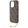 Guess GUHCP15LGF4GBR iPhone 15 Pro 6.1" brązowy/brown hardcase 4G Charms Collection na NearMe.pl