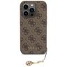 Guess GUHCP15LGF4GBR iPhone 15 Pro 6.1" brązowy/brown hardcase 4G Charms Collection na NearMe.pl