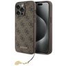 Guess GUHCP15XGF4GBR iPhone 15 Pro Max 6.7" brązowy/brown hardcase 4G Charms Collection na NearMe.pl