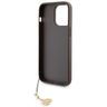 Guess GUHCP15XGF4GBR iPhone 15 Pro Max 6.7" brązowy/brown hardcase 4G Charms Collection na NearMe.pl