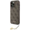 Guess GUHCP15XGF4GBR iPhone 15 Pro Max 6.7" brązowy/brown hardcase 4G Charms Collection na NearMe.pl