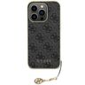 Guess GUHCP15LGF4GGR iPhone 15 Pro 6.1" szary/grey hardcase 4G Charms Collection na NearMe.pl