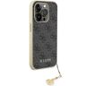 Guess GUHCP15LGF4GGR iPhone 15 Pro 6.1" szary/grey hardcase 4G Charms Collection na NearMe.pl