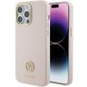 Guess GUHCP15XM4DGPP iPhone 15 Pro Max 6.7" jasnoróżowy/pink hardcase Silicone Logo Strass 4G na NearMe.pl