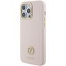 Guess GUHCP15XM4DGPP iPhone 15 Pro Max 6.7" jasnoróżowy/pink hardcase Silicone Logo Strass 4G na NearMe.pl
