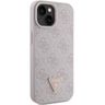 Guess GUHCP15SP4TDPP iPhone 15 / 14 / 13 6.1" różowy/pink hardcase Leather 4G Triangle Strass na NearMe.pl