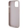 Guess GUHCP15SP4TDPP iPhone 15 / 14 / 13 6.1" różowy/pink hardcase Leather 4G Triangle Strass na NearMe.pl