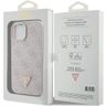 Guess GUHCP15SP4TDPP iPhone 15 / 14 / 13 6.1" różowy/pink hardcase Leather 4G Triangle Strass na NearMe.pl