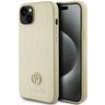 Guess GUHCP15SPS4DGPD iPhone 15 / 14 / 13 6.1" złoty/gold hardcase Leather 4G Metal Logo Strass na NearMe.pl