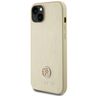 Guess GUHCP15SPS4DGPD iPhone 15 / 14 / 13 6.1" złoty/gold hardcase Leather 4G Metal Logo Strass na NearMe.pl