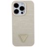 Guess GUHCP15LPCRTHCD iPhone 15 Pro 6.1" złoty/gold hardcase Croco Triangle Logo na NearMe.pl