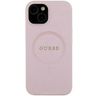 Guess GUHMP15MPSAHMCP iPhone 15 Plus / 14 Plus 6.7" różowy/pink hardcase Saffiano MagSafe na NearMe.pl