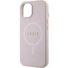 Guess GUHMP15MPSAHMCP iPhone 15 Plus / 14 Plus 6.7" różowy/pink hardcase Saffiano MagSafe na NearMe.pl