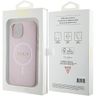 Guess GUHMP15MPSAHMCP iPhone 15 Plus / 14 Plus 6.7" różowy/pink hardcase Saffiano MagSafe na NearMe.pl