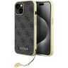 Guess GUHCP15SGF4GGR iPhone 15 / 14 / 13 6.1" szary/grey hardcase 4G Charms Collection na NearMe.pl