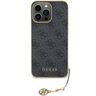 Guess GUHCP15XGF4GGR iPhone 15 Pro Max 6.7" szary/grey hardcase 4G Charms Collection na NearMe.pl