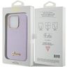 Guess GUHCP15LPGMCSL iPhone 15 Pro 6.1" liliowy/lilac hardcase Glitter Glossy Script na NearMe.pl