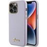 Guess GUHCP15XPGMCSL iPhone 15 Pro Max 6.7" liliowy/lilac hardcase Glitter Glossy Script na NearMe.pl