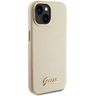 Guess GUHCP15SPGMCSD iPhone 15 / 14 / 13 6.1" złoty/light gold hardcase Glitter Glossy Script na NearMe.pl