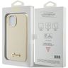 Guess GUHCP15SPGMCSD iPhone 15 / 14 / 13 6.1" złoty/light gold hardcase Glitter Glossy Script na NearMe.pl