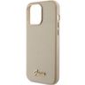 Guess GUHCP15XPGMCSD iPhone 15 Pro Max 6.7" złoty/light gold hardcase Glitter Glossy Script na NearMe.pl